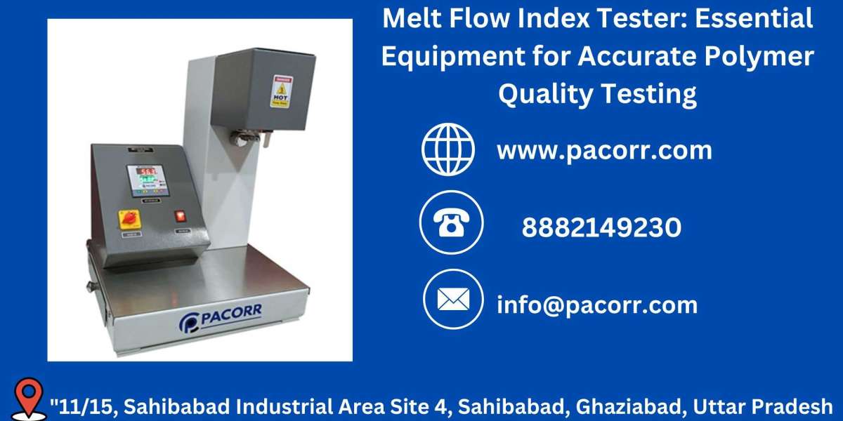 How Pacorr’s Melt Flow Index Tester Ensures Reliable Polymer Testing with Advanced Technology