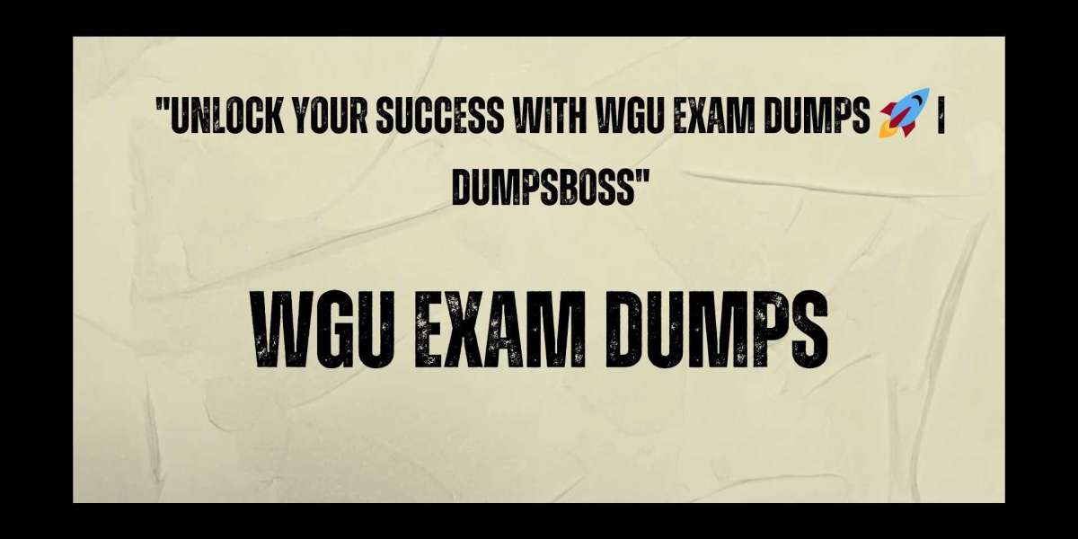 Master the WGU Exam with DumpsBoss WGU Exam Dumps