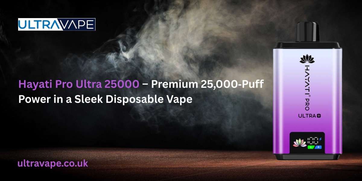 Hayati Pro Ultra 25000 – Premium  25,000‑Puff Power in a Sleek Disposable Vape