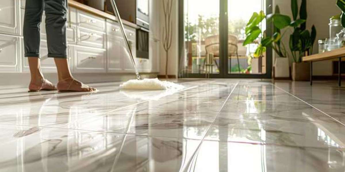 Ceramic Floor Cleaning