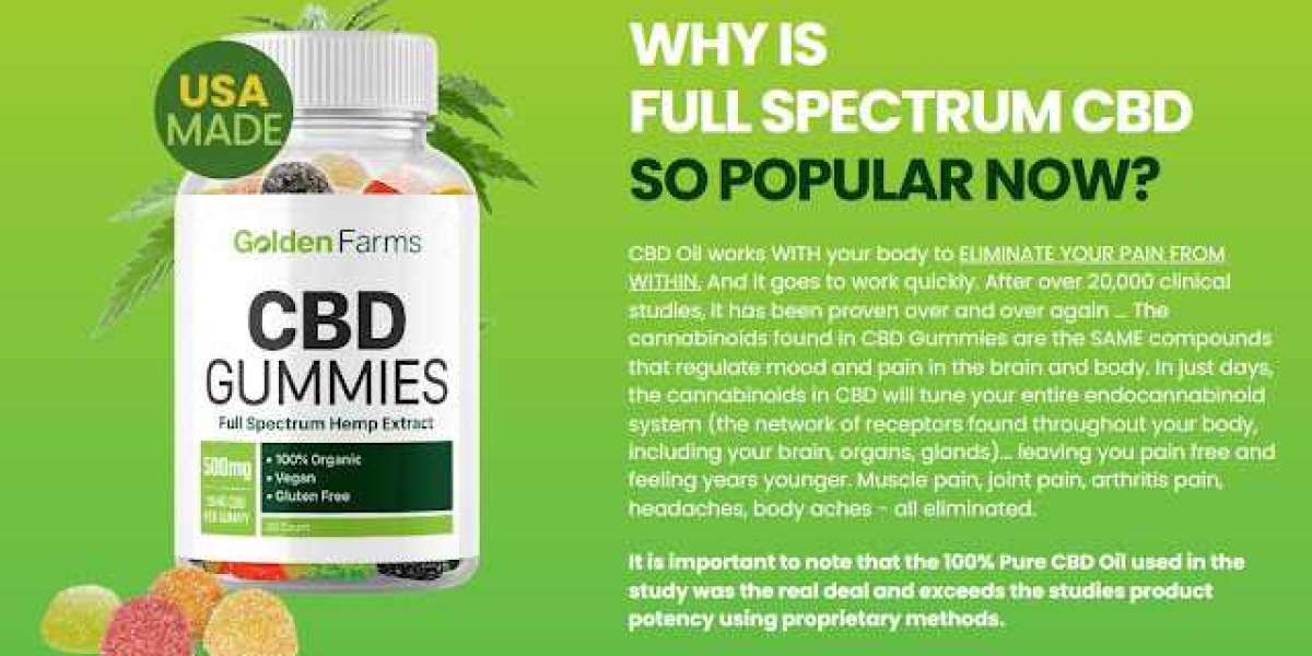 Golden Farms CBD Gummiese: Best Results, Benefits, Work!