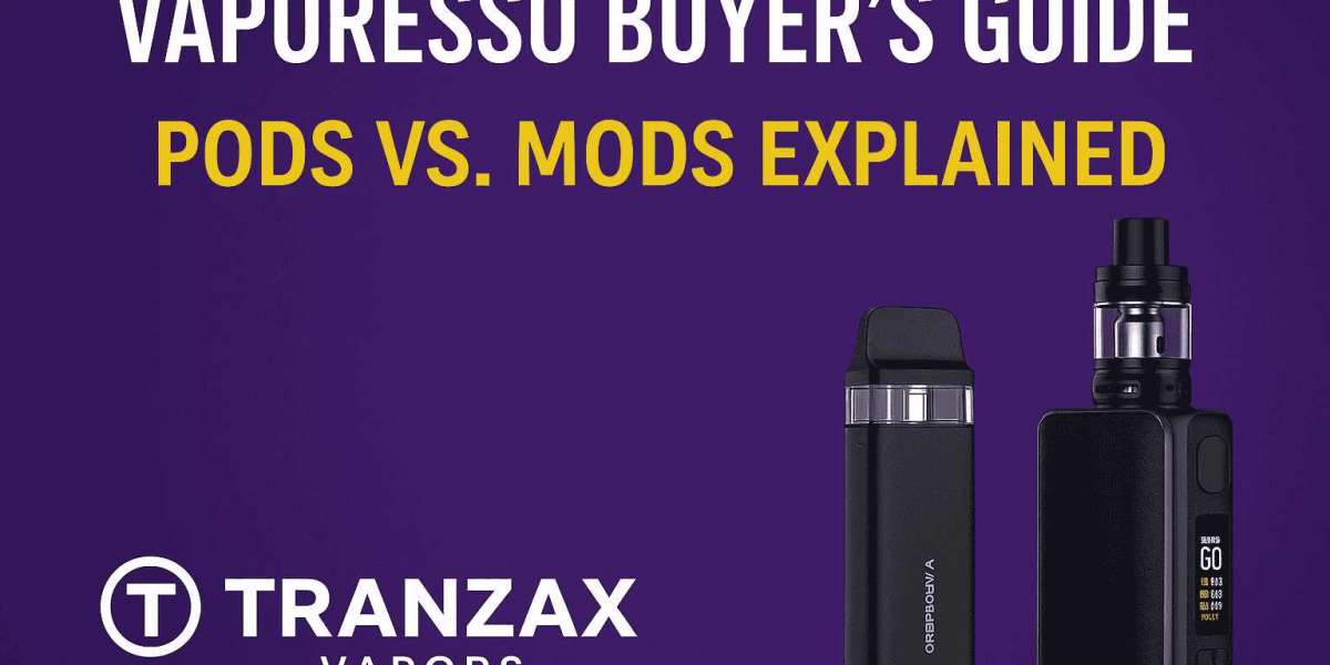 Vaporesso Buyer’s Guide: Pods vs. Mods Explained – Tranzax Vapors