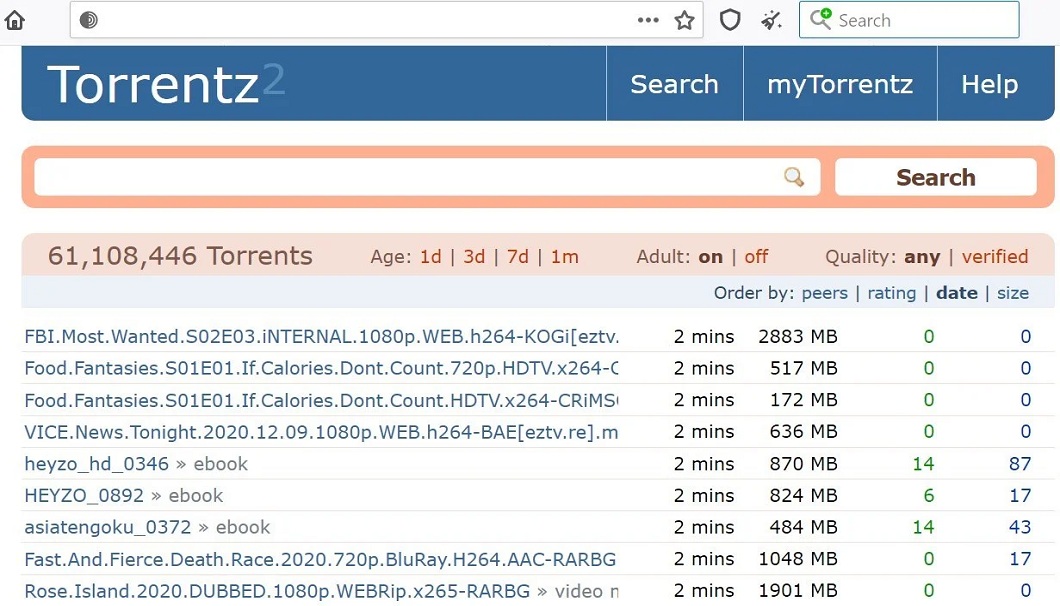 Torrentz2 Proxy List to Unblock Torrentz2 eu Website 2025