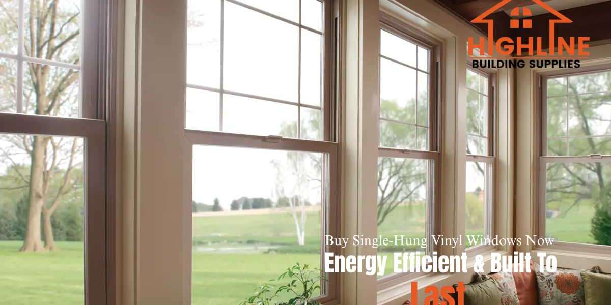 Buy Single-Hung Vinyl Windows Now – Energy Efficient & Built to Last!